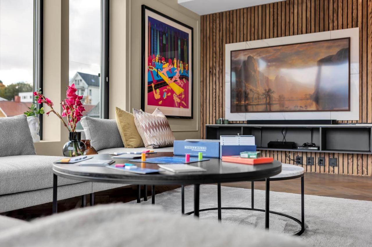 Penthouse In Downtown Tromso New Apartment Luaran gambar
